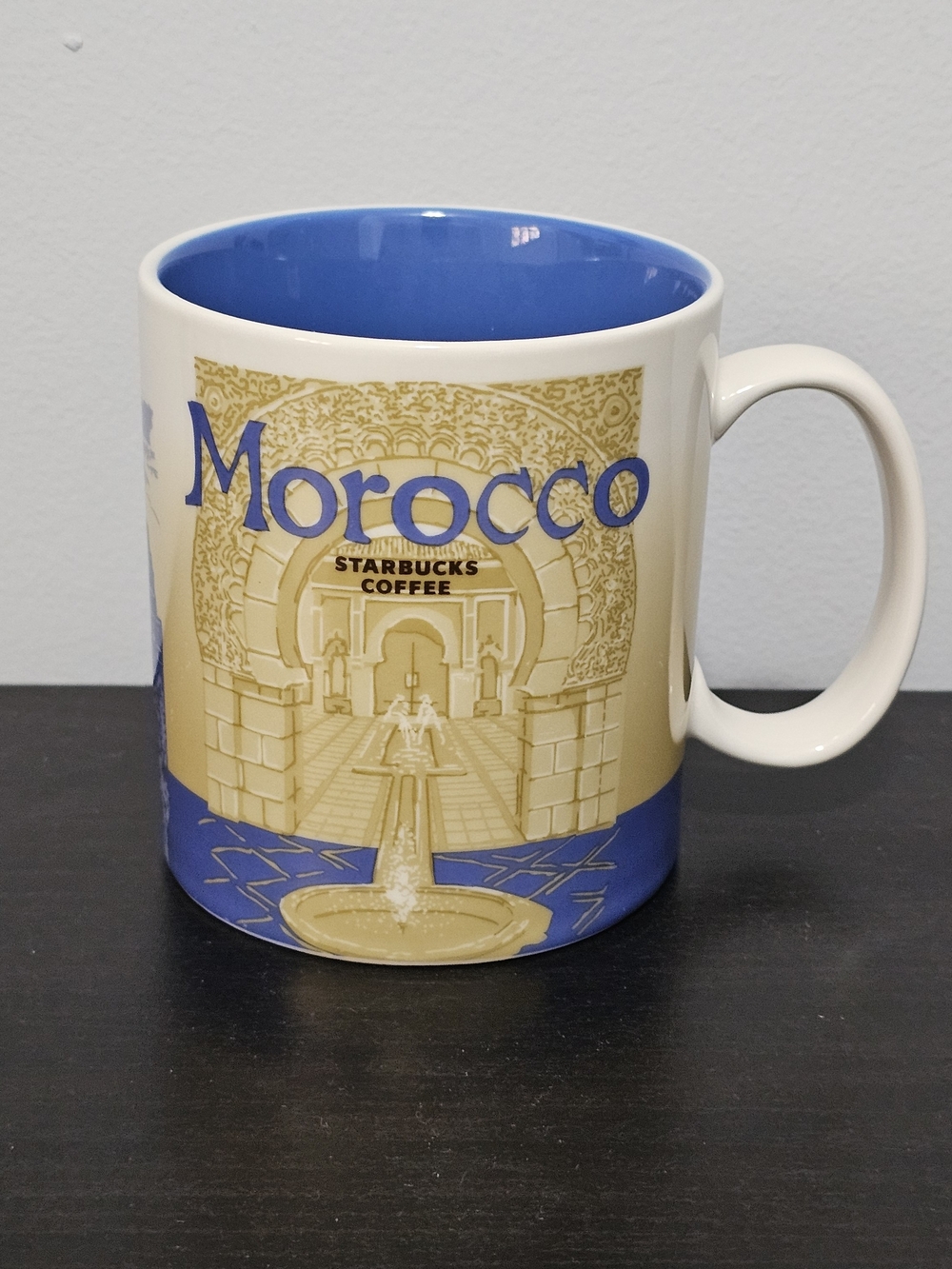 Starbucks MOROCCO Rare Global Icon Collector Coffee Mug Cup 2012 Discontinued
